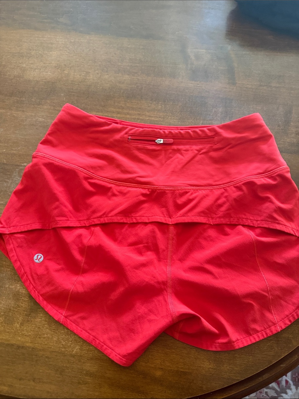 lululemon athletica Bright Red Women's Athletic Skort